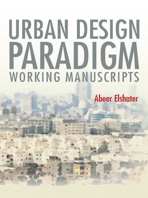 cover image of Urban Design Paradigm